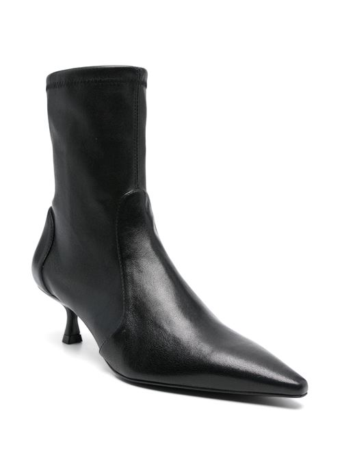 Black calf leather boot Stuart Weitzman | SJ404SRLBLK